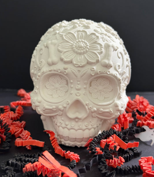 Day of the Dead 3D Skull Halloween Paint Kit